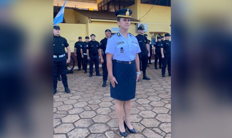 Unidad Regional III Eldorado Carmen Portillo jefa policia