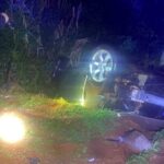 GENERAL ALVEAR: Trágico despiste bajo la lluvia sobre la Ruta Provincial 5 dejó un automovilista fallecido