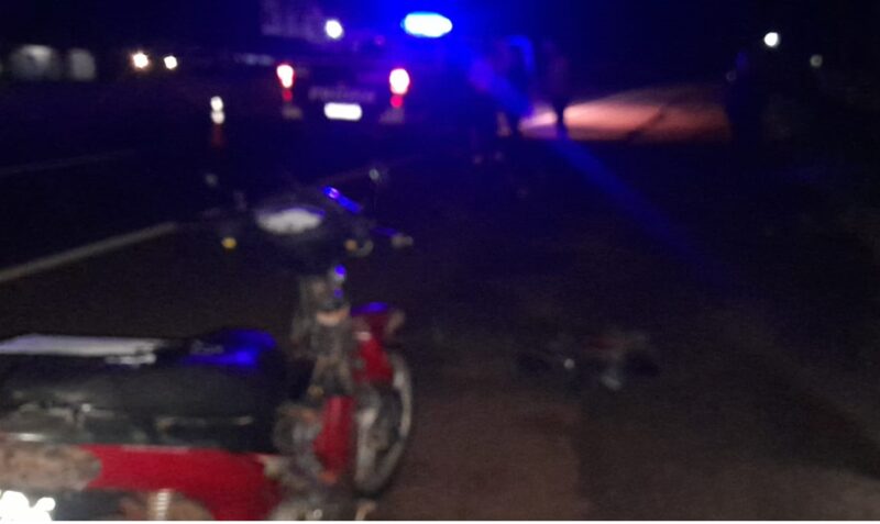 choque moto peaton Candelaria adolescentes heridos Ruta 12
