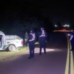 EL SOBERBIO: Choque entre una camioneta de Gendarmería y otro vehículo dejó a dos personas heridas sobre la Ruta 13