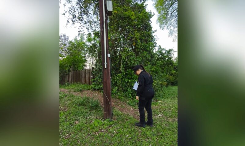 muerte electrocutado Santa Ana plaza barrio Ciudad del Este